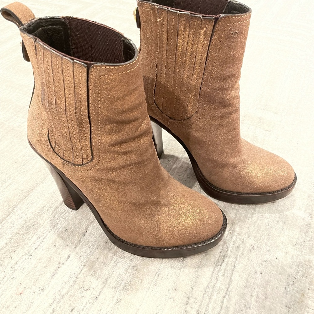 Tory Burch Bronze Bootie